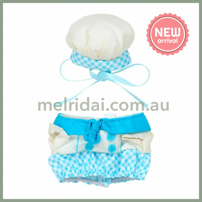 SANRIO | Chef Uniform Light Blue Dress-up Clothes S 100×10×60mm (Pitatto Friends)