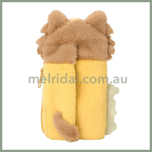 SANRIO | Chihuahua Fluffy Card Holder & Tissue Pouch Keychain 9.2×6.6cm (Always Together My Pet)