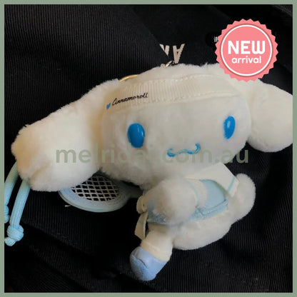 SANRIO CHN | Cinnamoroll Mascot Holder Bag Charm Plush Keychain (Tennis)