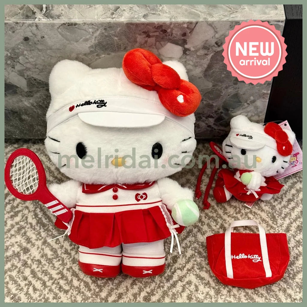SANRIO CHN | Hello Kitty Mascot Holder Bag Charm Plush Keychain (Tennis)