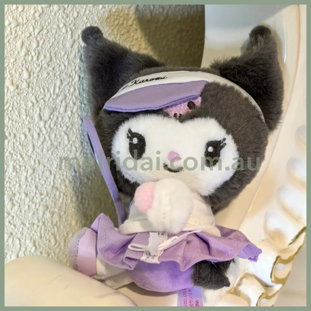 SANRIO CHN | Kuromi Mascot Holder Bag Charm Plush Keychain (Tennis)