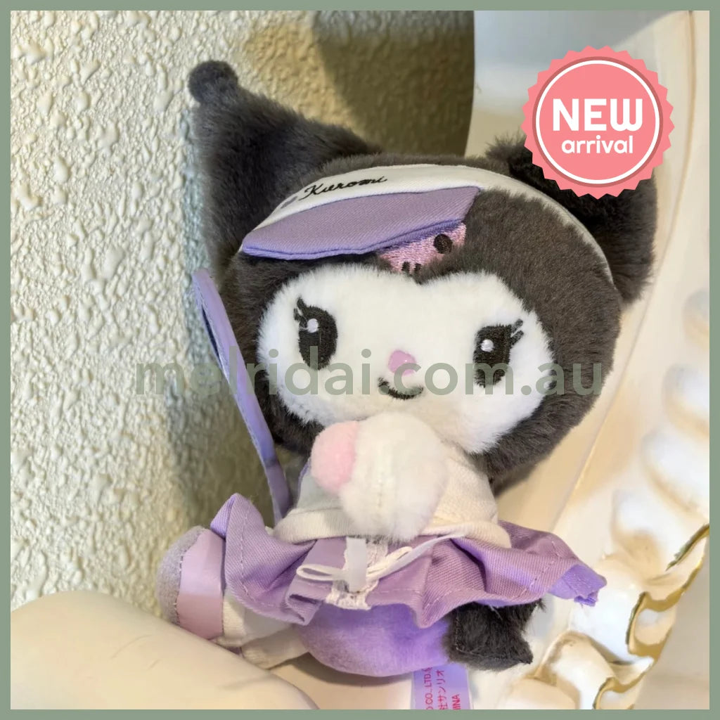 SANRIO CHN | Kuromi Mascot Holder Bag Charm Plush Keychain (Tennis)
