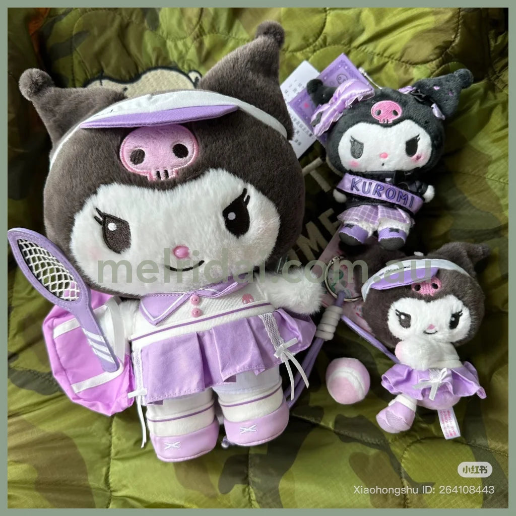 SANRIO CHN | Kuromi Plush Toy Plush Doll (Tennis)