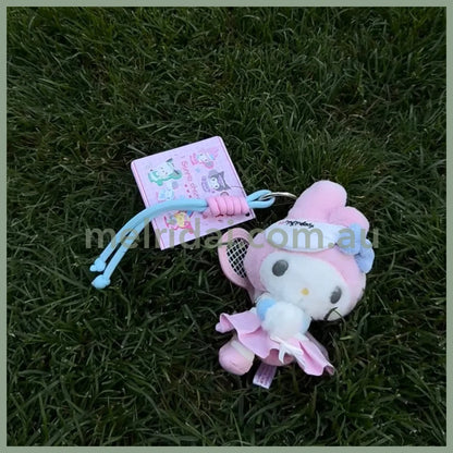 SANRIO CHN | My Melody Mascot Holder Bag Charm Plush Keychain (Tennis)