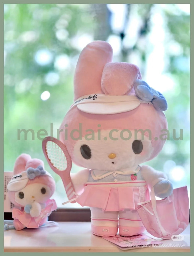 SANRIO CHN | My Melody Mascot Holder Bag Charm Plush Keychain (Tennis)