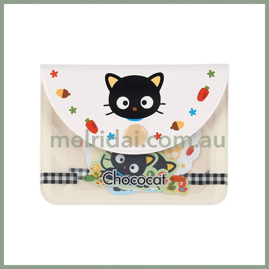 SANRIO | Chococat Sticker & Case Set 10.9 x 8.2 x 1cm (Cat Club)