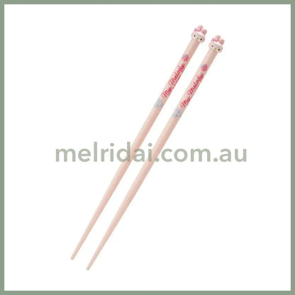 Sanrio | Chopstick (21Cm) 日本三丽鸥 玩偶造型筷子 耐温80度 不可进洗碗机 美乐蒂My Melody