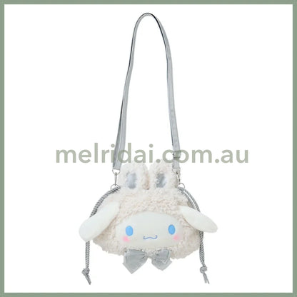 Sanrio | Cinnamoroll 2Way Drawstring Shoulder Bag 28×8×25Cm (Fluffy Snow Rabbit)
