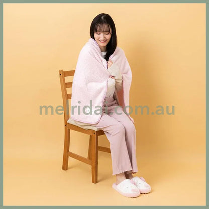 Sanrio | Cinnamoroll 3-Way Blanket Lap Cape Cushion 34Cm×28Cm×7Cm