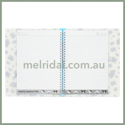 SANRIO | Cinnamoroll B5 26 Hole Binder 220×23×275mm (Monotone Animal)
