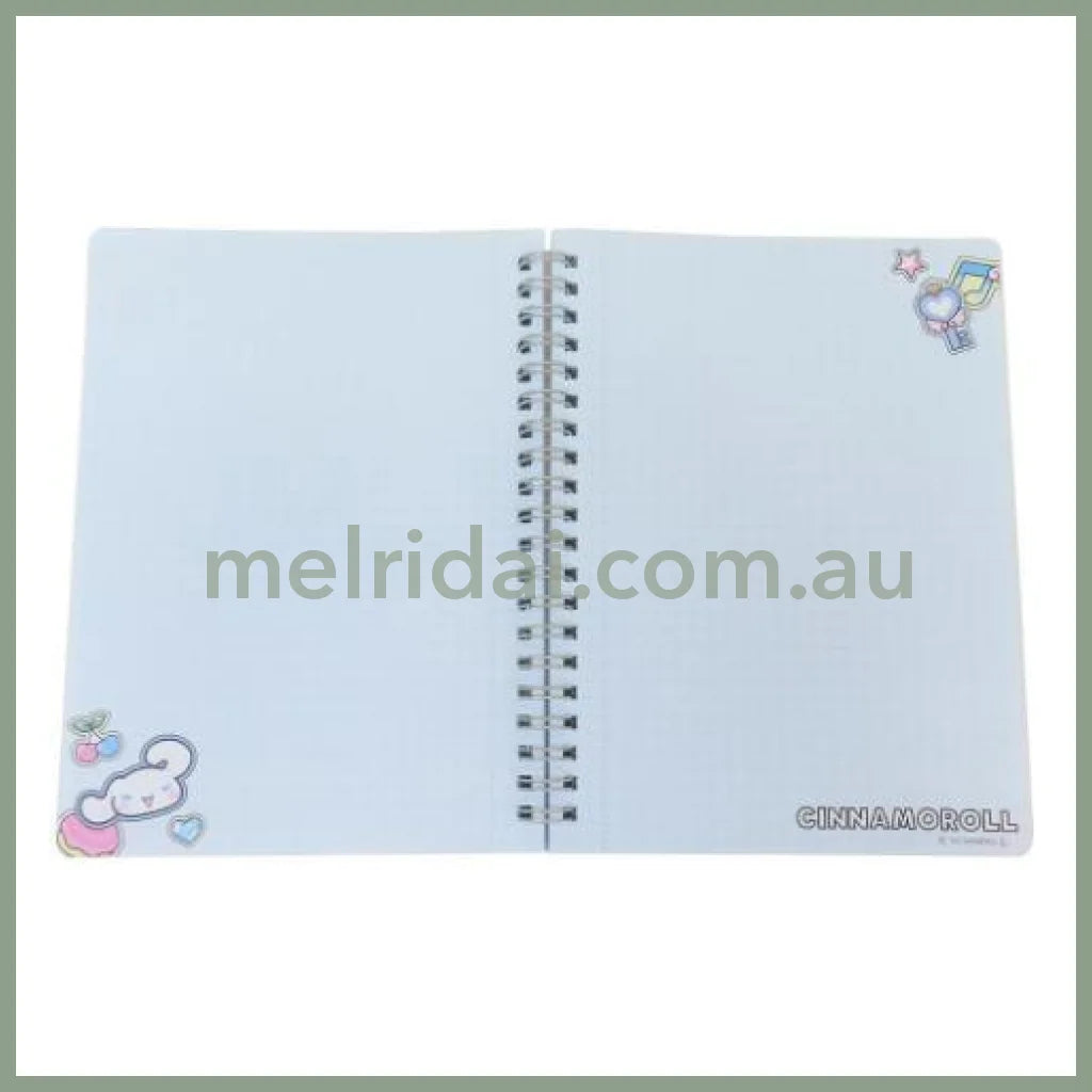 SANRIO | Cinnamoroll B6 Ring Notebook 182×136×8mm