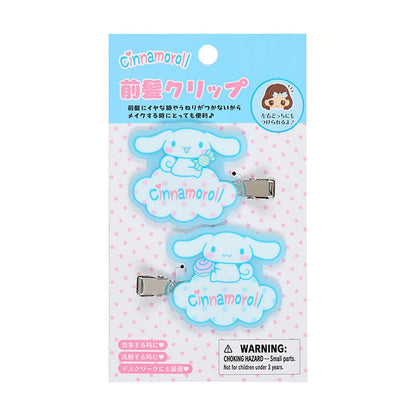 Sanrio | Cinnamoroll Front Hair Clips 14.0 X 7.8 1.3Cm (Personal Accessories Forever)