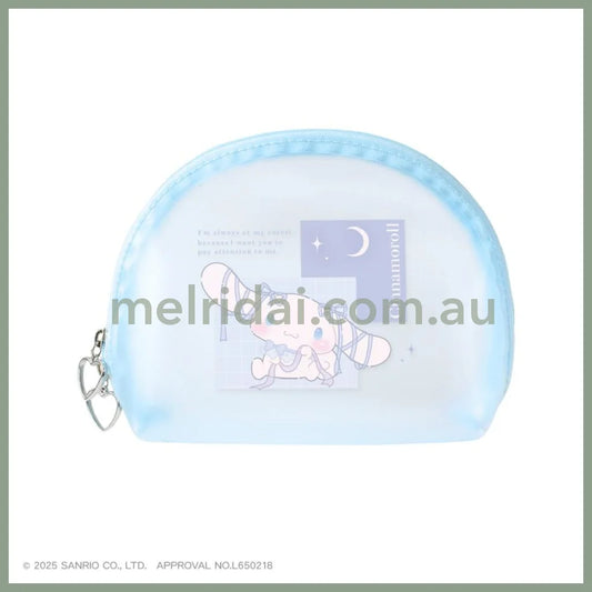 SANRIO | Cinnamoroll Clear Mat Pouch H120×W160×D50mm (Ballet Core)