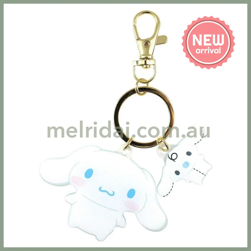 SANRIO | Cinnamoroll Die-Cut Twin Key Holder Keychian 13x79x87mm