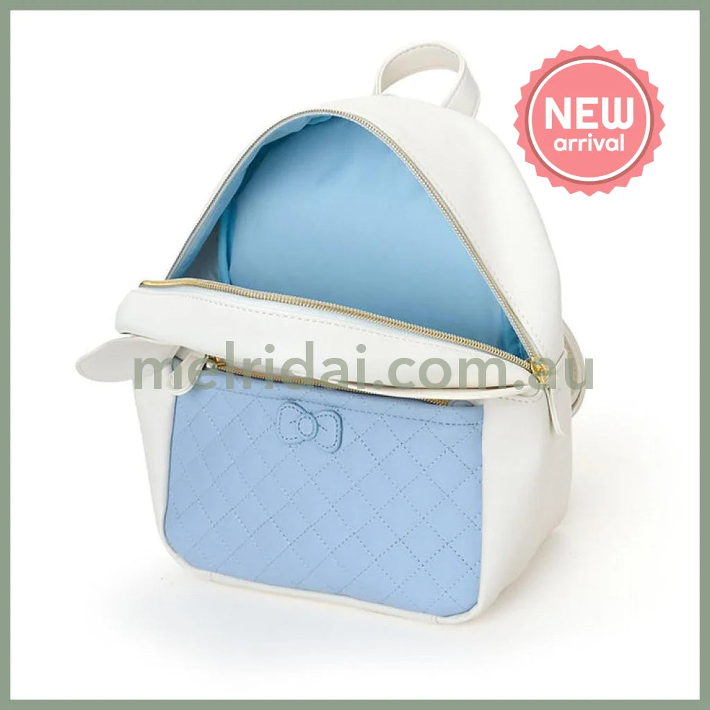 SANRIO | Cinnamoroll Face-Shaped Backpack PU Leather 260 x 220 x 125mm