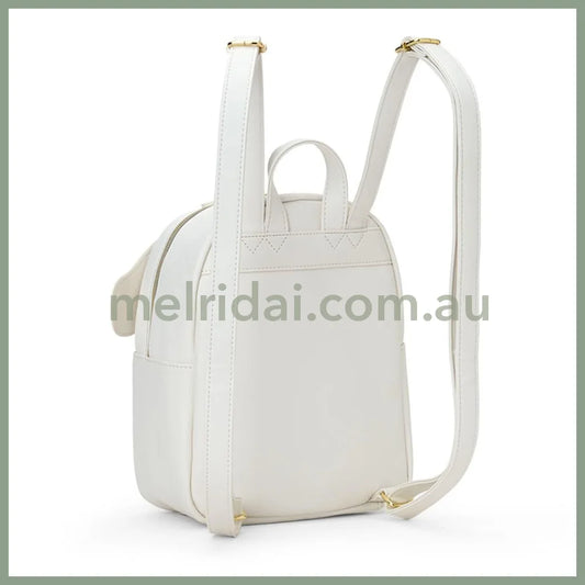 SANRIO | Cinnamoroll Face-Shaped Backpack PU Leather 260 x 220 x 125mm