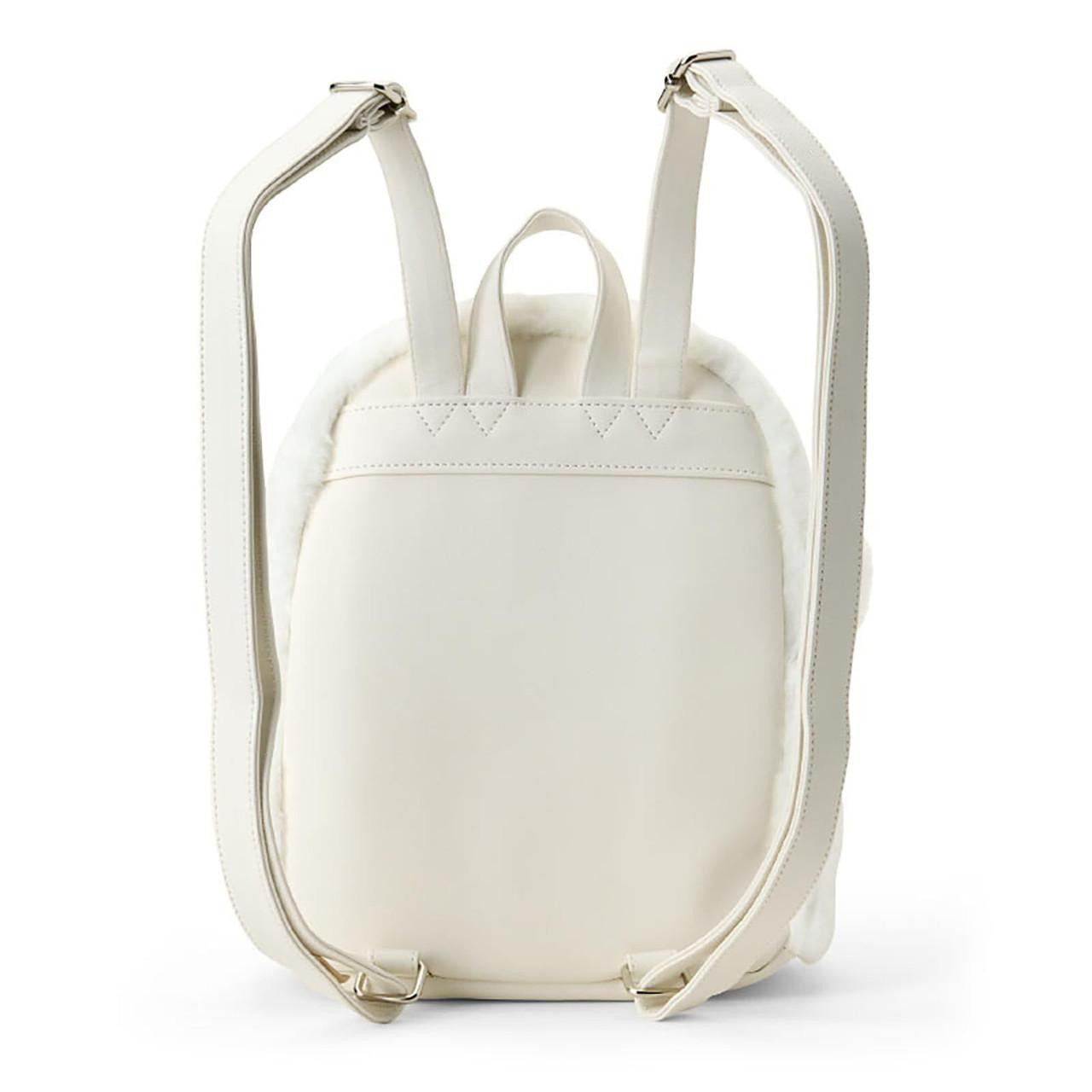 SANRIO | Cinnamoroll Face-Shaped Boa Backpack 32.4 x 31.9 x 16.6cm (Cheek Puni Puni/Plump Cheeks)