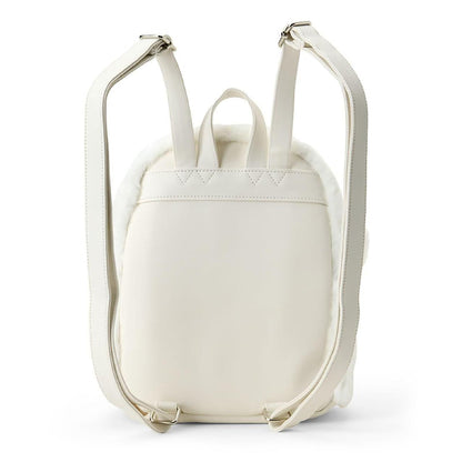 SANRIO | Cinnamoroll Face-Shaped Boa Backpack 32.4 x 31.9 x 16.6cm (Cheek Puni Puni/Plump Cheeks)