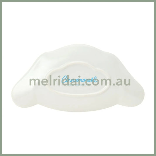 SANRIO | Cinnamoroll Face Shaped Plate Microwave Dishwasher And Dryer Safe 150x127x15mm