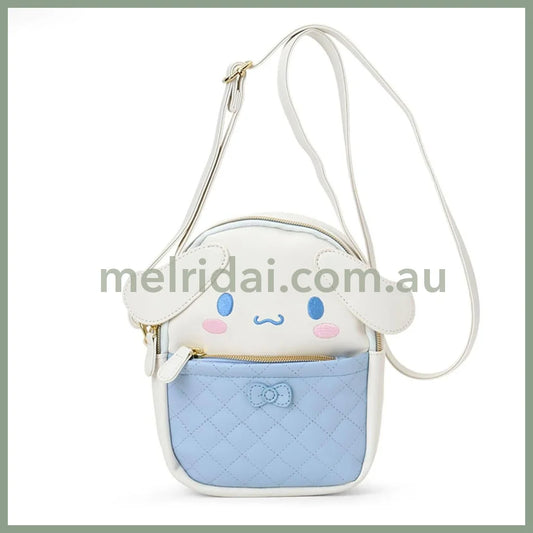 SANRIO | Cinnamoroll Face-Shaped Shoulder Bag PU Leather 175 x 80 x 200mm