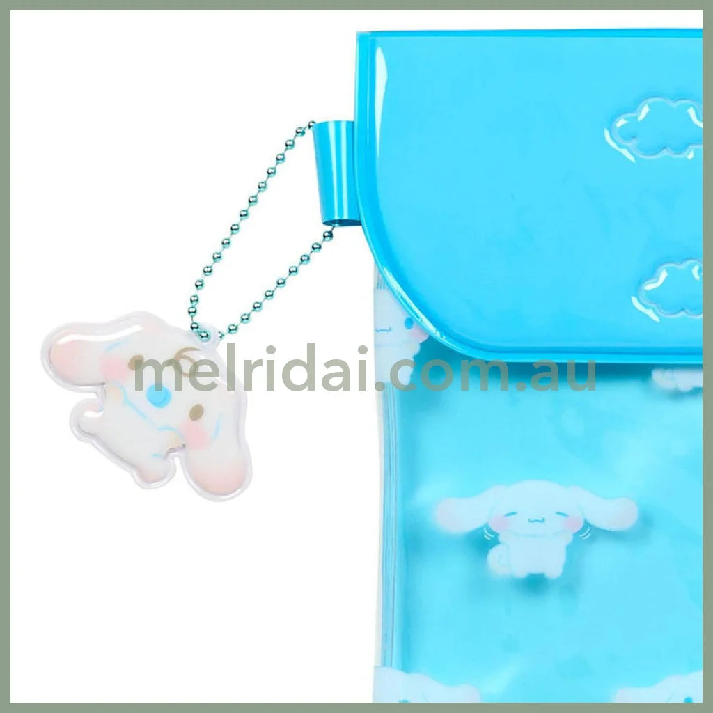 SANRIO | Cinnamoroll Flat Bag 27 x 0.5 x 19.5cm (Cheek Puni Puni/Plump Cheeks)