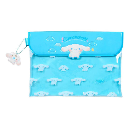 SANRIO | Cinnamoroll Flat Bag 27 x 0.5 x 19.5cm (Cheek Puni Puni/Plump Cheeks)