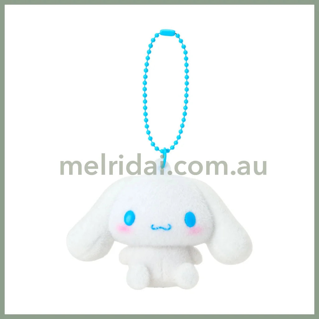 SANRIO | Cinnamoroll Flocky Mascot Holder Keychain Bag Charm 50×45×70mm