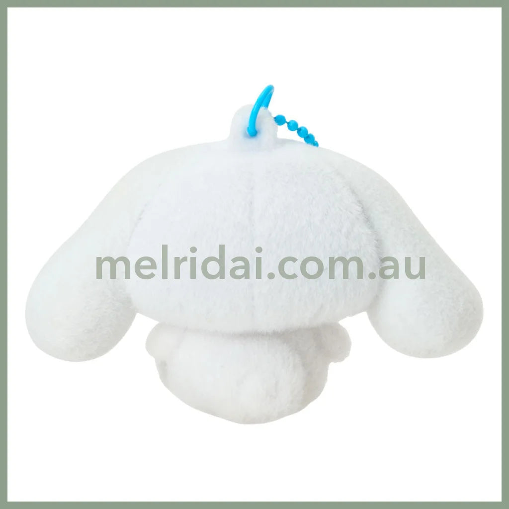 SANRIO | Cinnamoroll Flocky Mascot Holder Keychain Bag Charm 50×45×70mm