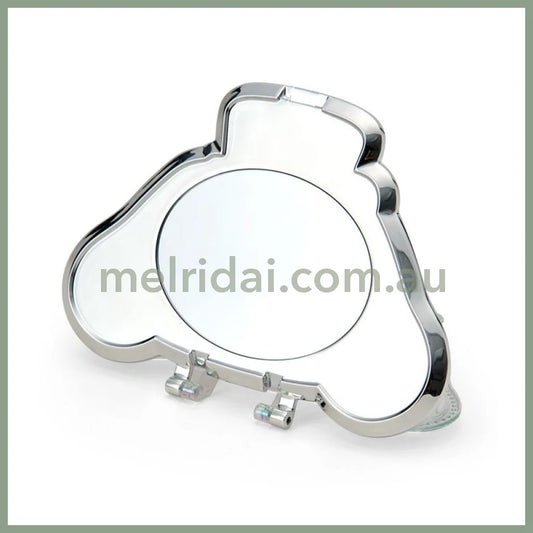 SANRIO | Cinnamoroll Folding Stand Mirror 120×15×75mm (Face Aurora Hologram Sliver)