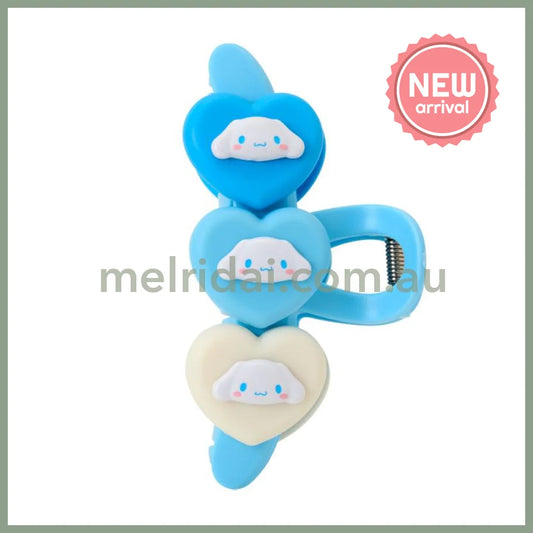 SANRIO | Cinnamoroll Hair Claw Clip 60×55×110mm (Heart)