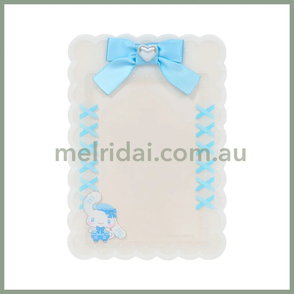 SANRIO | Cinnamoroll Hard Card Case 9×1×13cm (Enjoy Idol Ribbon)