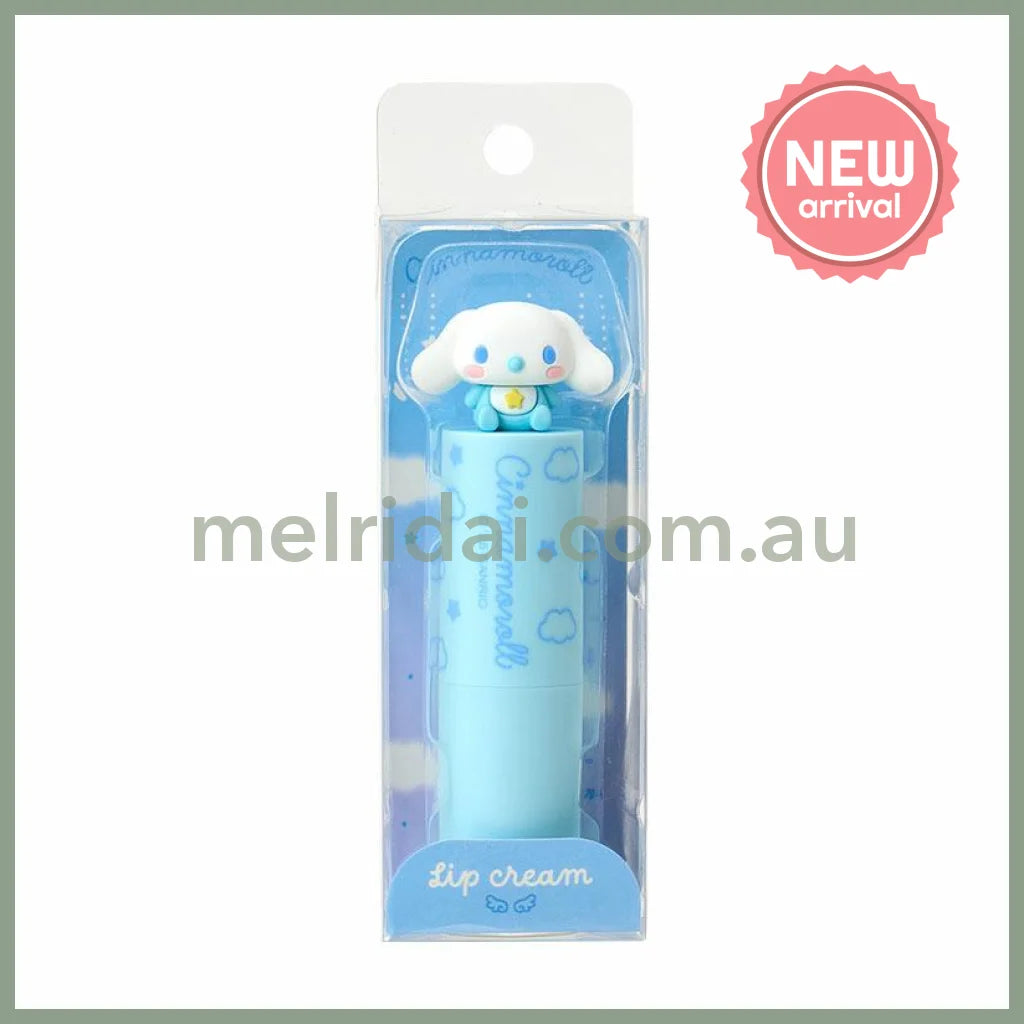 SANRIO | Cinnamoroll Lip Balm with Mascot (Fragrance-free)