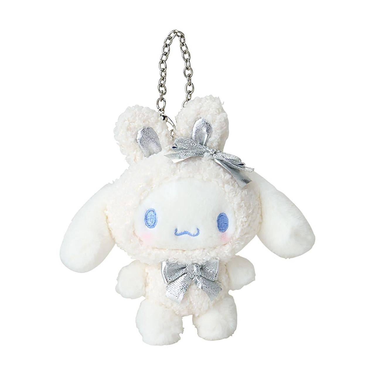 Sanrio | Cinnamoroll Mascot Charm Holder Keychain 13.9 X 13.3 6.9Cm (Fluffy Snow Rabbit)