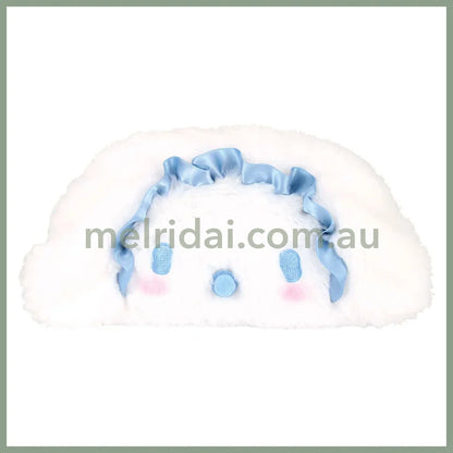 SANRIO | Cinnamoroll Mascot Face Cosmetic Pouch Pen Case 180×80×70mm (Baby)