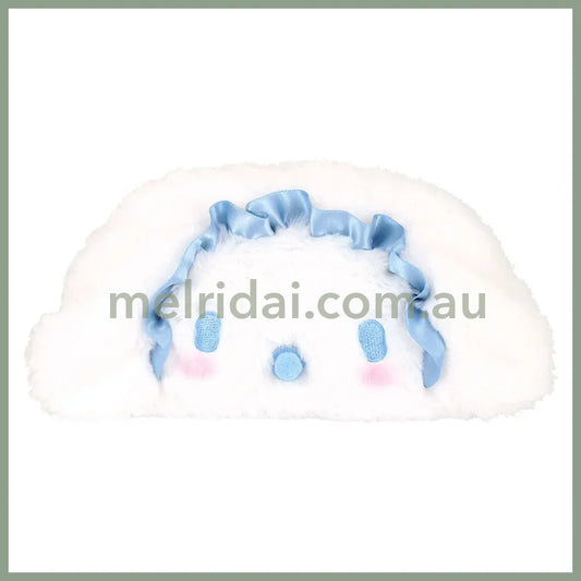 SANRIO | Cinnamoroll Mascot Face Cosmetic Pouch Pen Case 180×80×70mm (Baby)