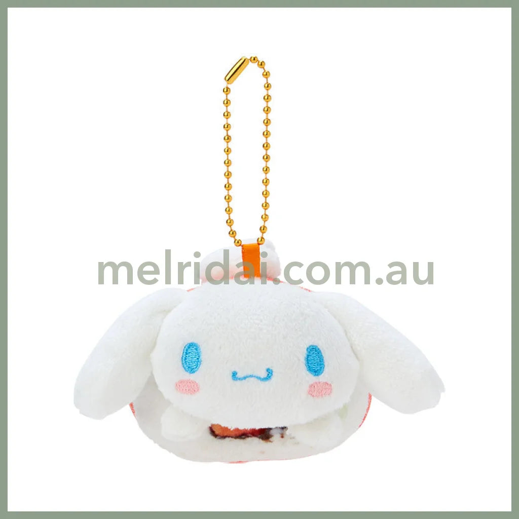 SANRIO | Cinnamoroll Mascot Holder Keychain 10 x 7 x 8mm (Sushi California Roll)