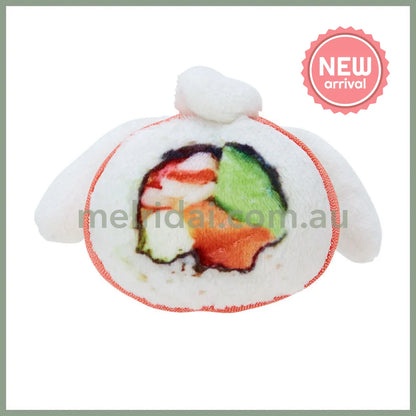 SANRIO | Cinnamoroll Mascot Holder Keychain 10 x 7 x 8mm (Sushi California Roll)