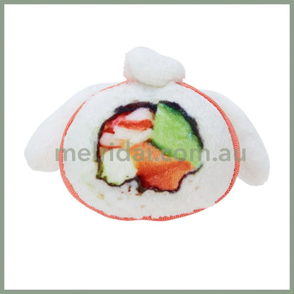 SANRIO | Cinnamoroll Mascot Holder Keychain 10 x 7 x 8mm (Sushi California Roll)