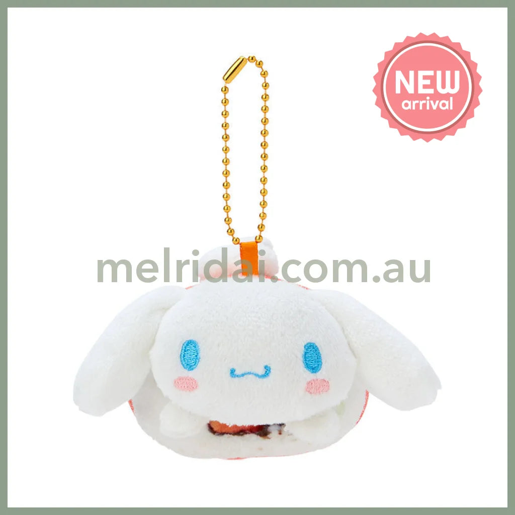 SANRIO | Cinnamoroll Mascot Holder Keychain 10 x 7 x 8mm (Sushi California Roll)