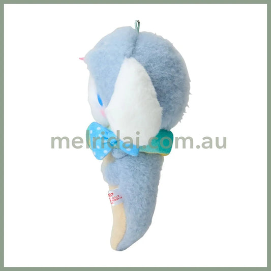 Sanrio | Cinnamoroll Mascot Holder Plush Keychain 14.5 X 12.8 6.8Cm (Zodiac Fortune 2024 - Snake)