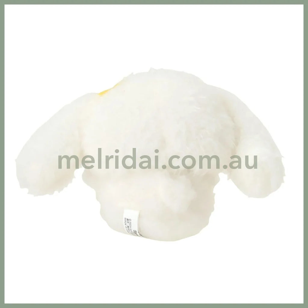 SANRIO | Cinnamoroll Mascot Holder Plush Keychain 15 x 10.4 x 6.1cm (Cheek Puni Puni/Plump Cheeks)