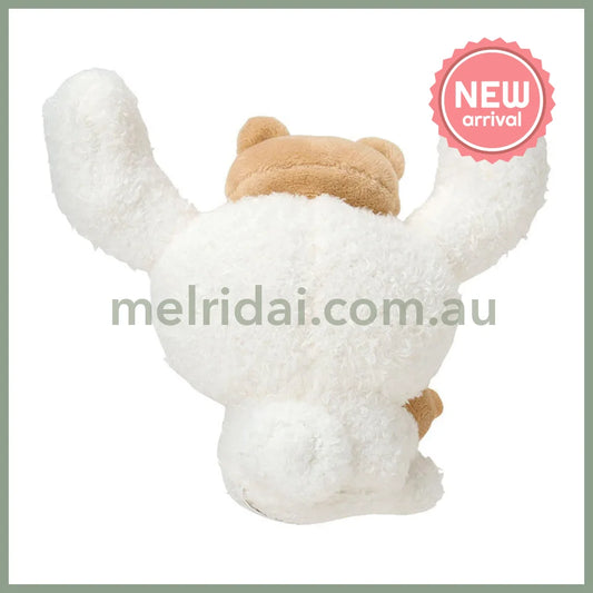 SANRIO | Cinnamoroll Mascot Holder Plush Keychain Bag Charm 145 x 144 x 84mm (With Bear)
