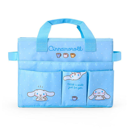 SANRIO | Cinnamoroll Meeting Box Storage with Handle Portable Desk Organizer 35.6 x 27.2 x 3.4cm