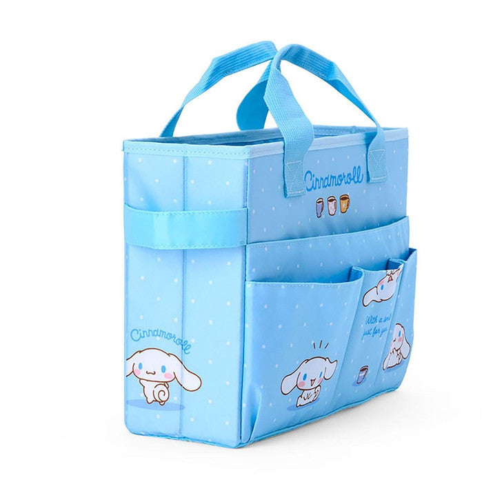 SANRIO | Cinnamoroll Meeting Box Storage with Handle Portable Desk Organizer 35.6 x 27.2 x 3.4cm