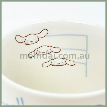 SANRIO | Cinnamoroll & Milk Ceramic Mug Cup can be used in the microwave and dishwasher 80×Φ88mm (Milk Balloon)