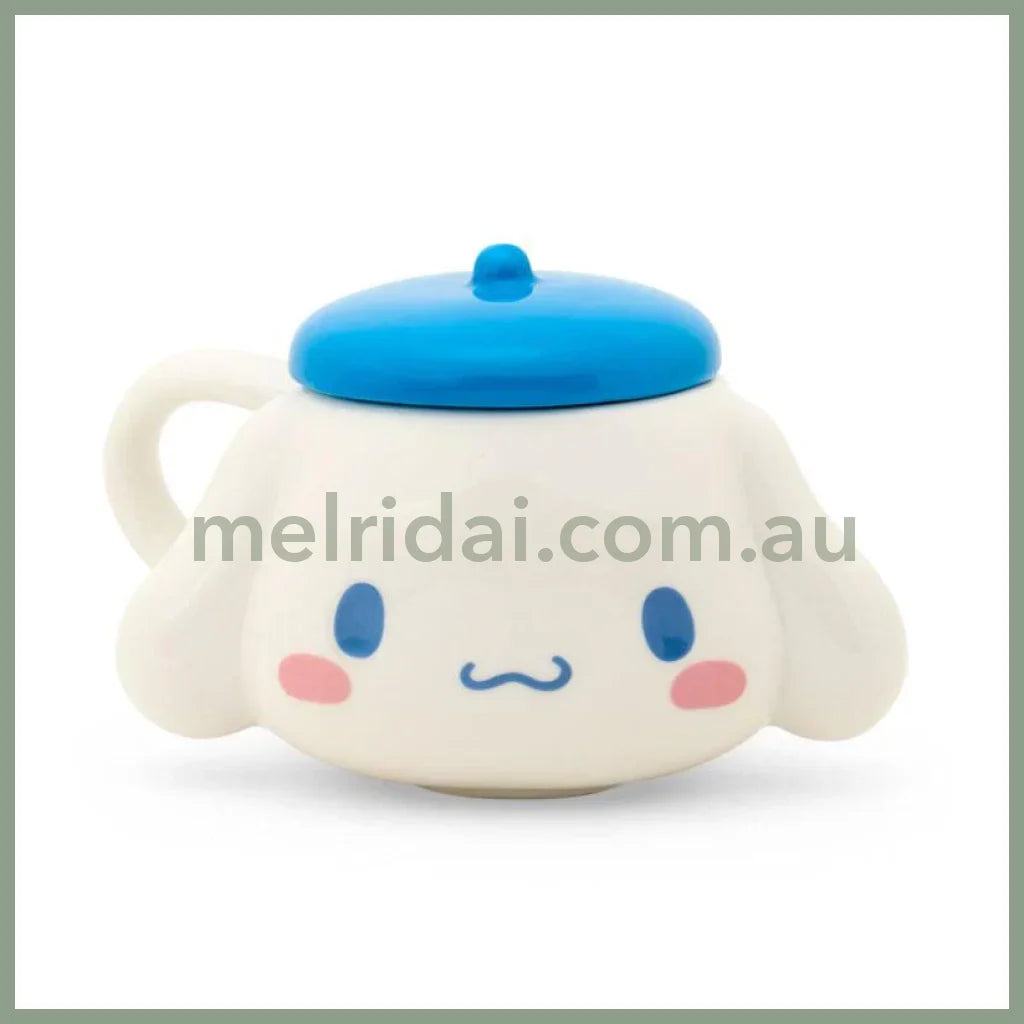 SANRIO | Cinnamoroll Mug Cup with Lid 142 x 93 x 70mm (With Bear)