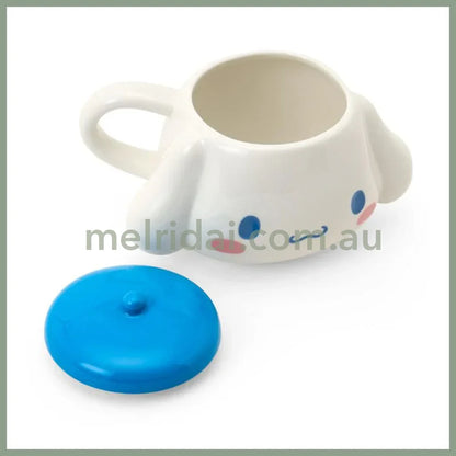 SANRIO | Cinnamoroll Mug Cup with Lid 142 x 93 x 70mm (With Bear)