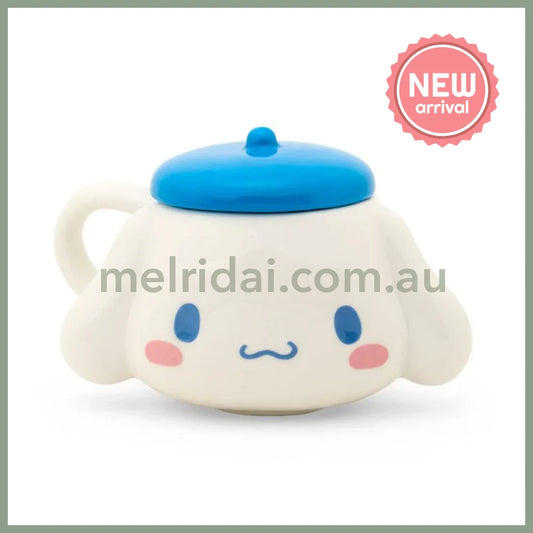 SANRIO | Cinnamoroll Mug Cup with Lid 142 x 93 x 70mm (With Bear)