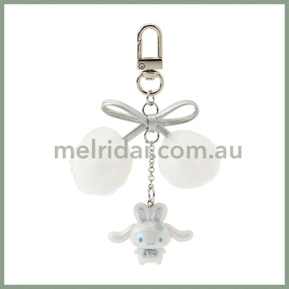Sanrio | Cinnamoroll Phone Charm Keychain 9.3×2.5×17Cm (Fluffy Snow Rabbit)