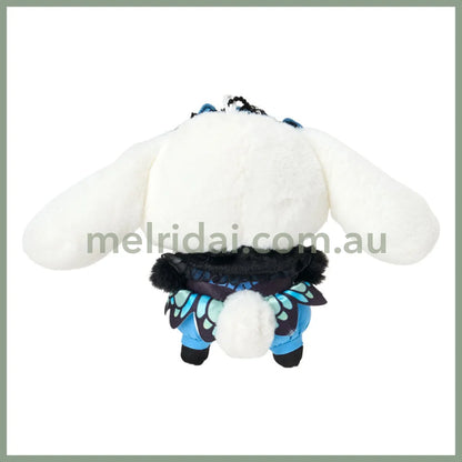 SANRIO | Cinnamoroll Plush Keychain Bag Charm Mascot Holder 160×60×110mm (Butterfly)